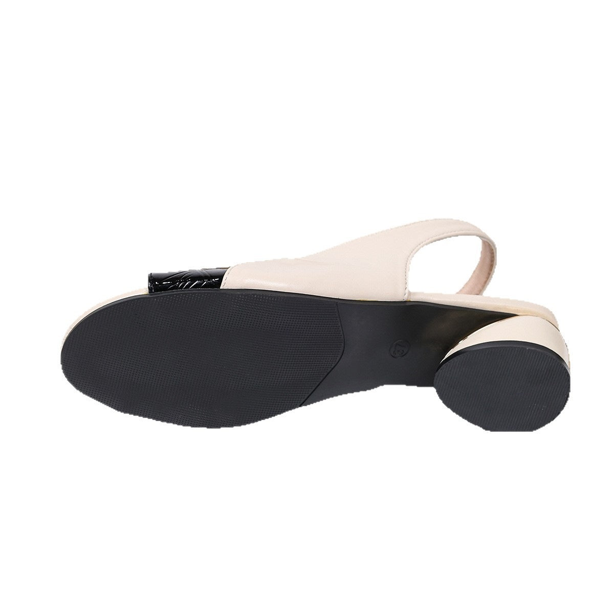 Damen Slingback Sandaletten mit modernem Metallabsatz R&B