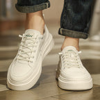 Damen Sportliche Sneakers mit gepolsterter Plateau-Sohle