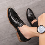 Damen Elegante Mokassins mit modischem Schlaufen-Detail R&B