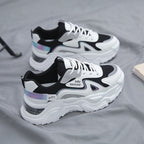 Damen Sportliche Sneakers mit atmungsaktivem Obermaterial und gepolsterter Sohle R&B