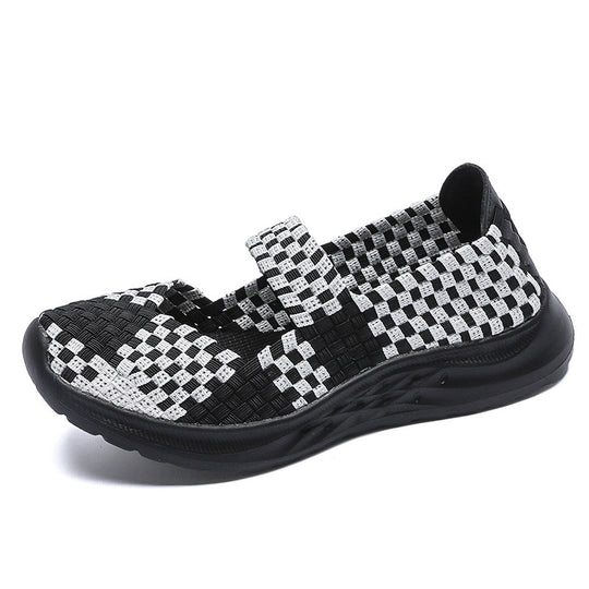Damen Atmungsaktive Freizeitschuhe mit flexiblem Schnellschnürsystem R&B
