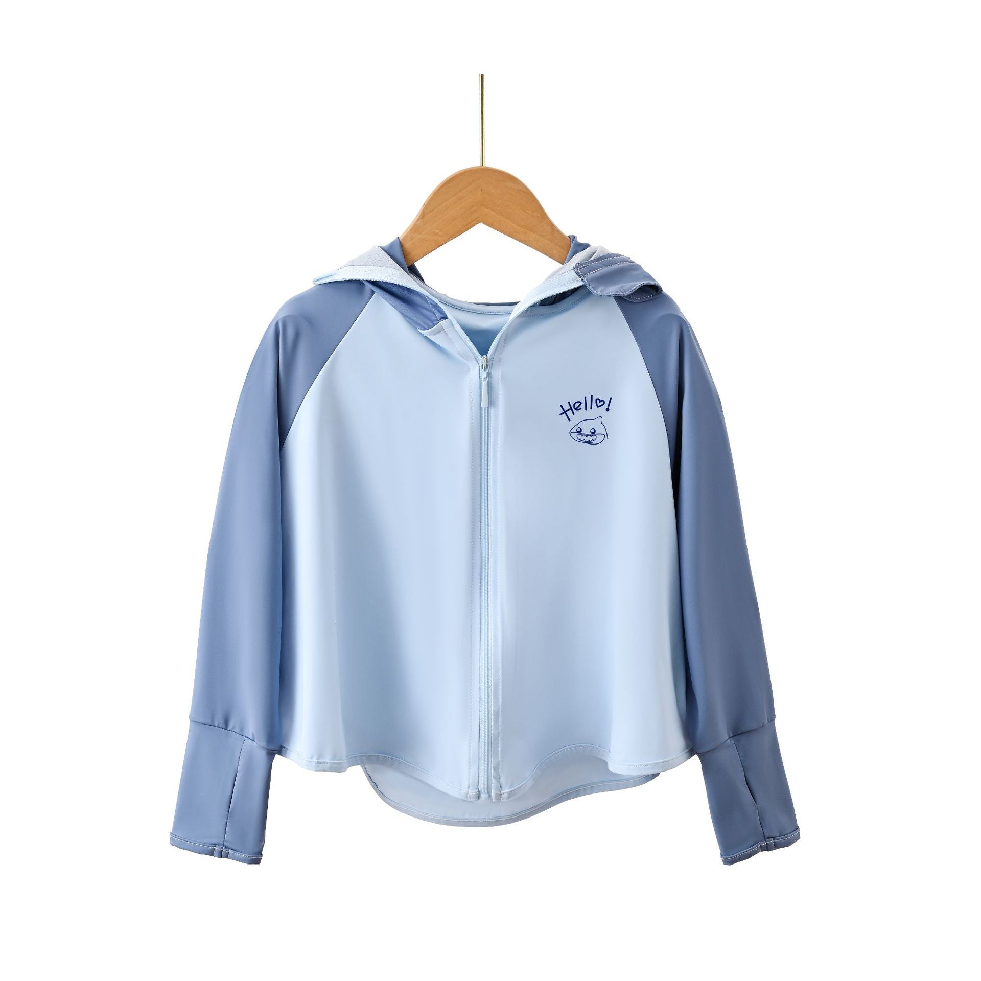 Damen Sportjacke mit funktionalem UV-Schutz und Kapuze R&B