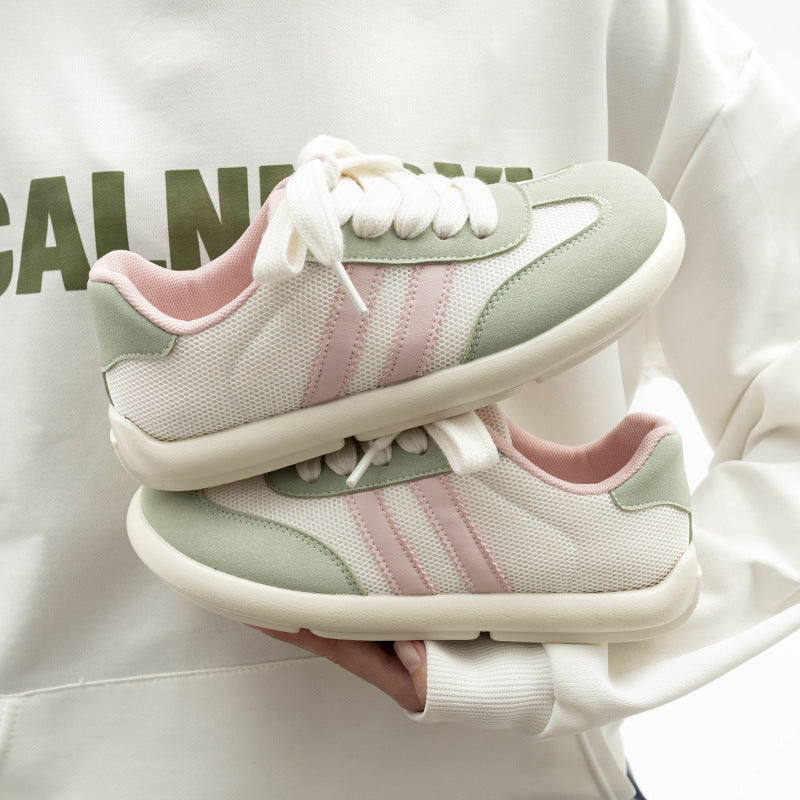 Damen Atmungsaktive Freizeit Sneakers mit rutschfester Sohle R&B