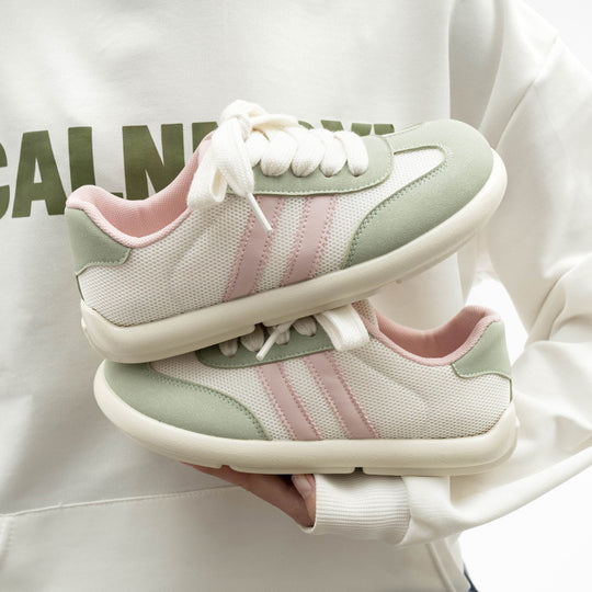 Damen Atmungsaktive Freizeit Sneakers mit rutschfester Sohle R&B