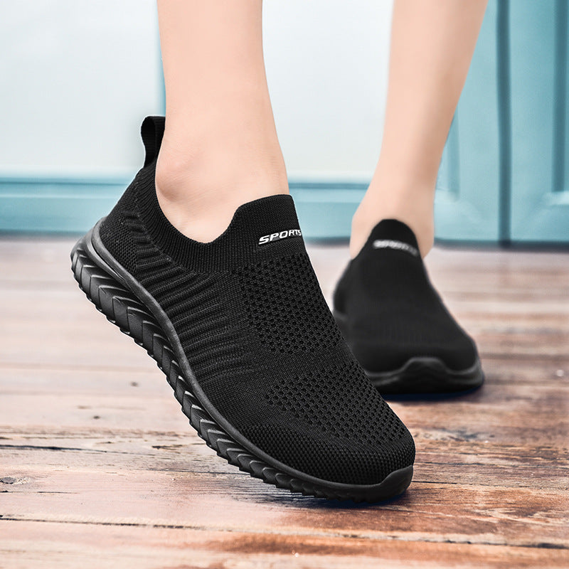 Damen Sportschuhe aus atmungsaktivem Mesh mit rutschfester Sohle
