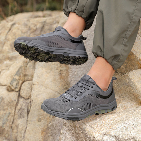 Herren Atmungsaktive Fitness-Laufschuhe mit Stoßdämpfung R&B
