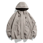 Damen technische Funktionsjacke mit verstellbarem Kapuzensystem und robustem Wetterschutz R&B