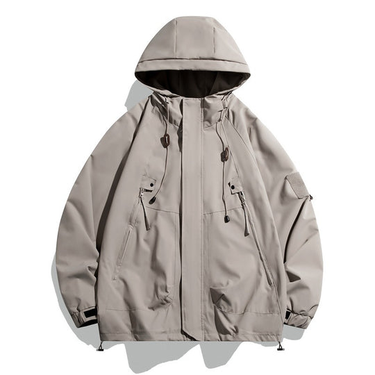 Damen technische Funktionsjacke mit verstellbarem Kapuzensystem und robustem Wetterschutz R&B