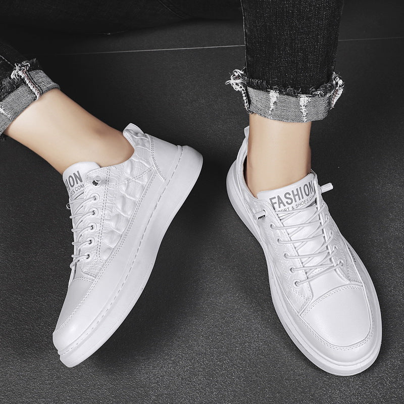 Damen Komfortable Sneakers mit trendigem Krokodil-Design R&B