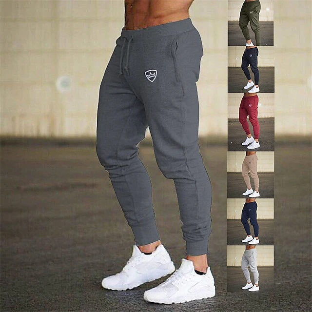 Herren Sweatpants mit schmalem Schnitt und elastischem Bund