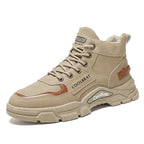 Herren Modische Winterstiefel mit rutschfester Sohle und warmem Innenfutter