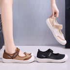 Damen Atmungsaktive und flexible Freizeitschuhe mit verstellbarem Riemen R&B