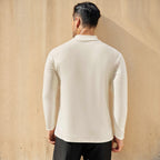 Herren Stehkragen Pullover Aus Weichem Baumwollmix R&B