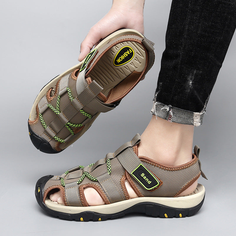 Damen Sportliche Freizeitsandalen mit rutschfester Sohle und verstellbaren Riemen R&B