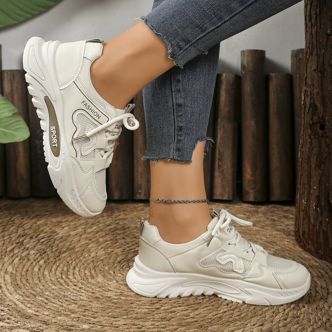 Damen Sportliche Lauf-Sneaker mit bequemer Dämpfung und atmungsaktivem Obermaterial R&B