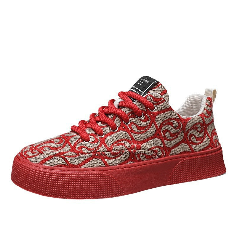 Damen Freizeit Sneaker mit hochwertigem gewR&Btem Obermaterial und verstärkter Sohle R&B
