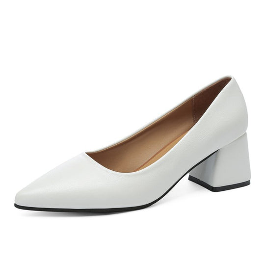 Damen elegante Pumps mit blockiertem Absatz R&B
