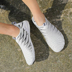 Damen Wassersport Aquaschuhe mit wasserabweisendem Obermaterial und rutschfester Sohle