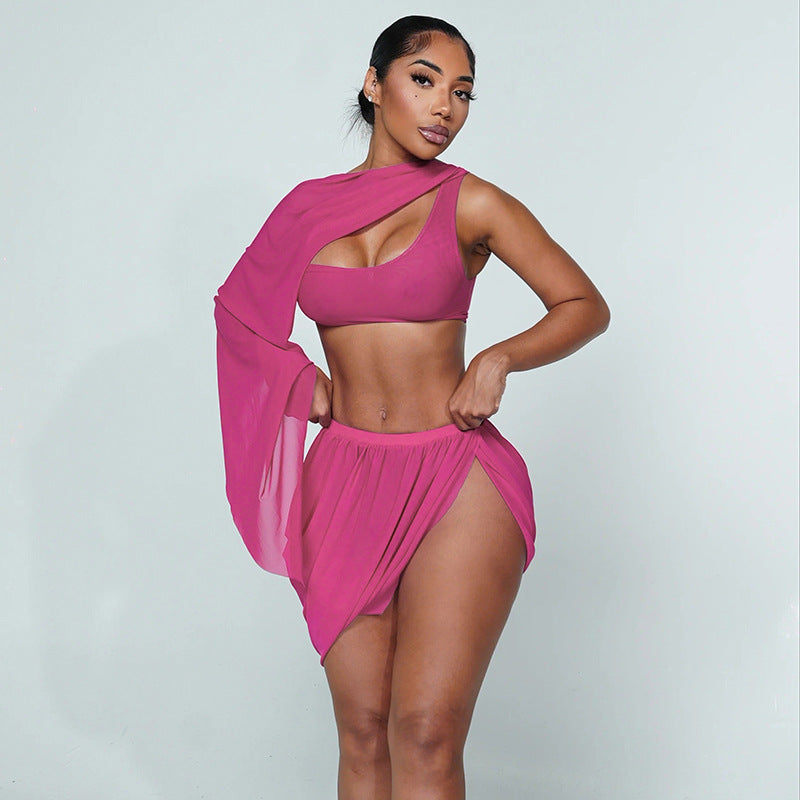 Damen elegantes Strandoutfit R&B
