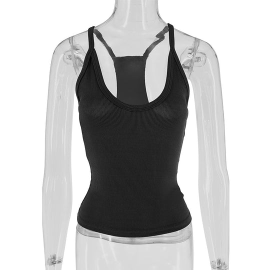 Damen Sportliches Stretch-Top mit schlanker Passform R&B