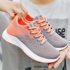 Damen Sportliche Leichtgewicht-Sneaker mit atmungsaktivem Obermaterial R&B