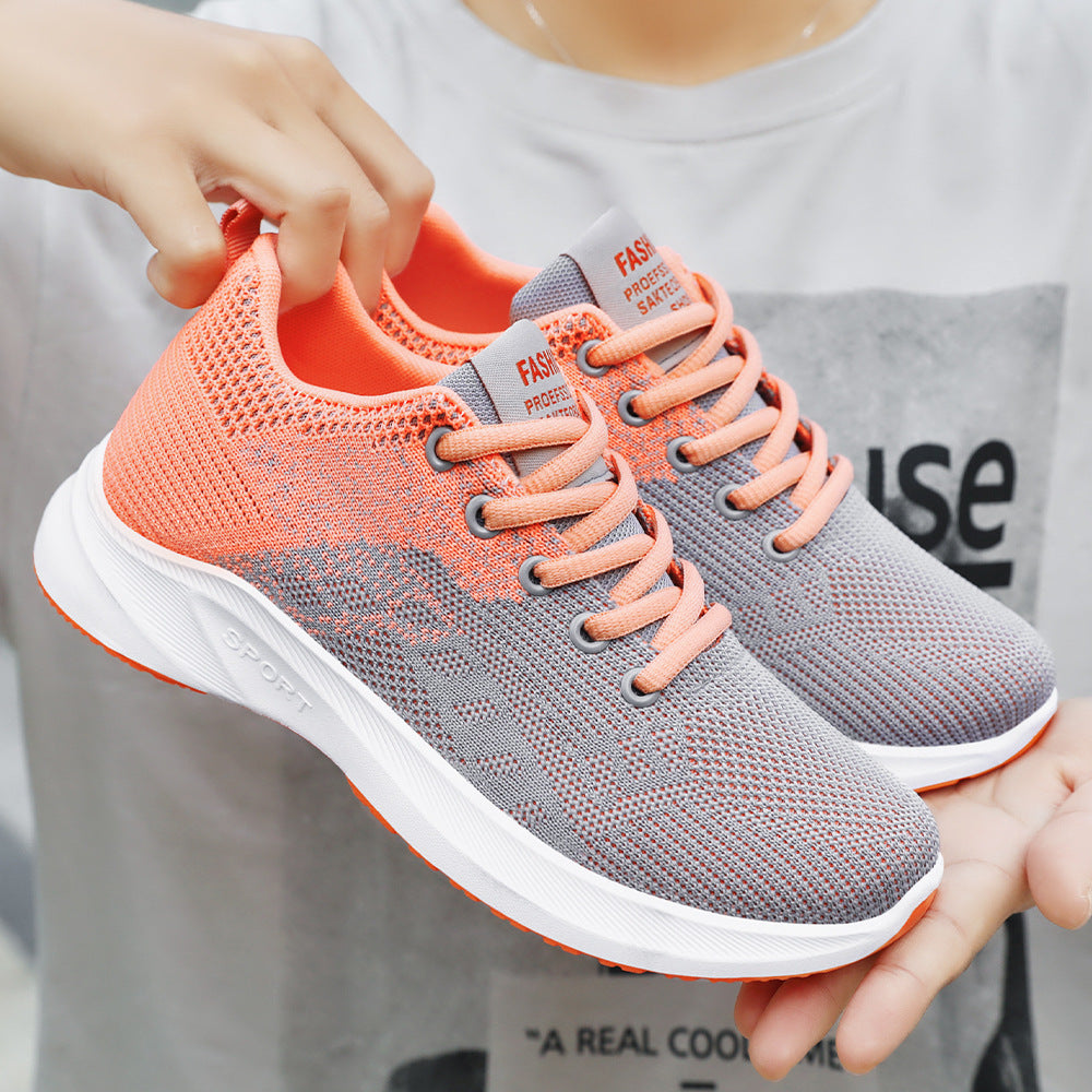 Damen Sportliche Leichtgewicht-Sneaker mit atmungsaktivem Obermaterial R&B