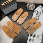 Damen offene Clogs mit ergonomischem Fußbett und antirutschfähiger Sohle R&B