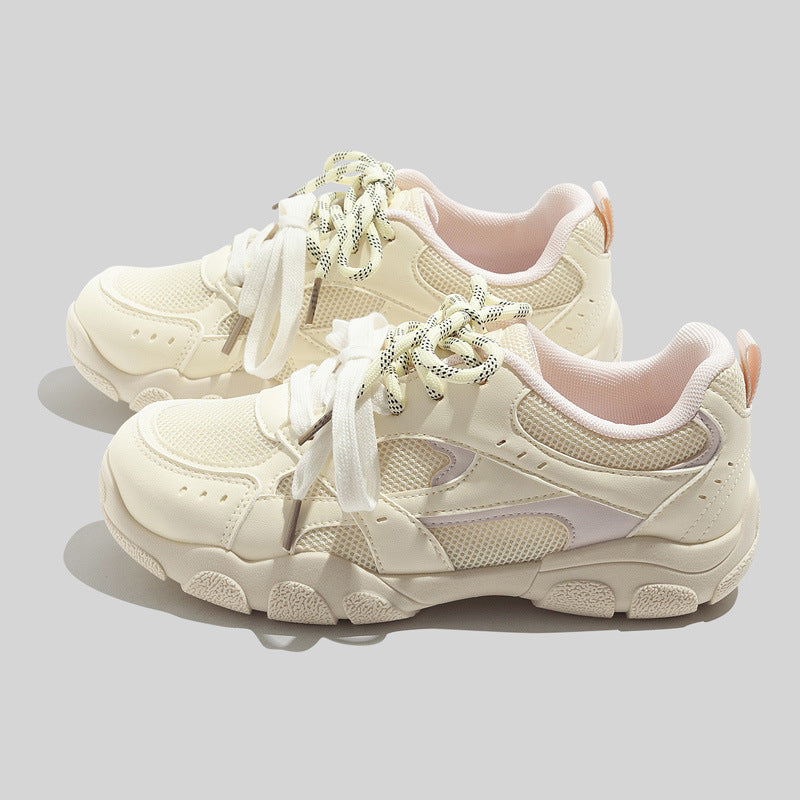 Damen Sportliche Sneakers mit ergonomischem Dämpfungssystem und atmungsaktiver Mesh-Oberfläche