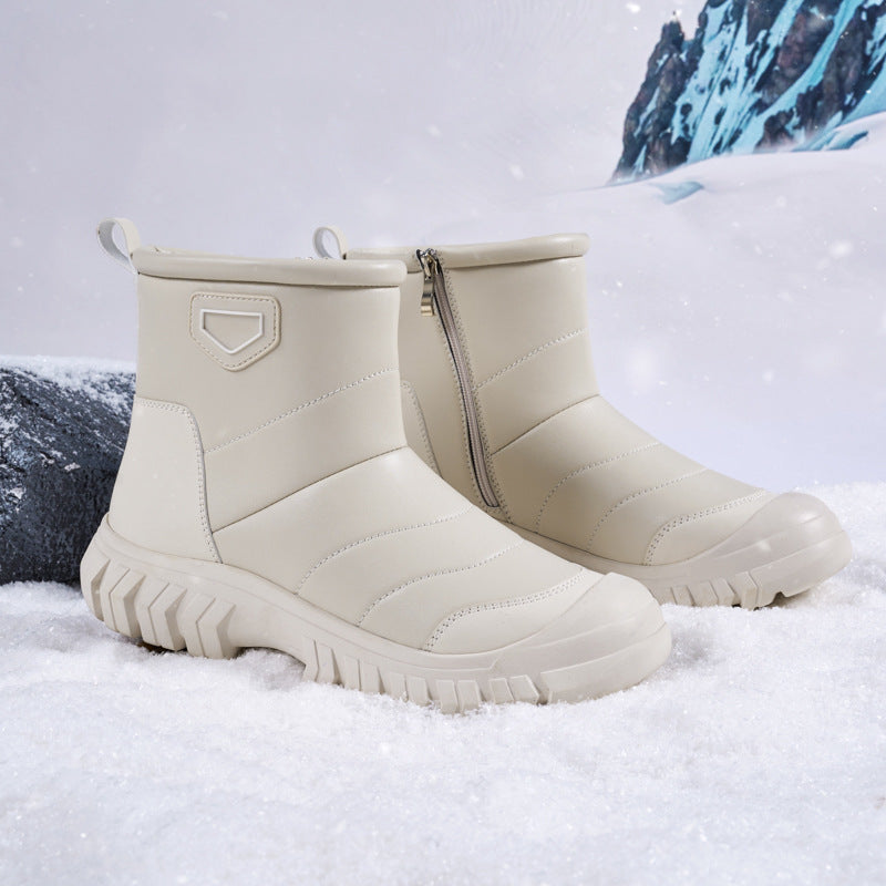 Damen Winterboots mit isolierender Hauptschicht und rutschfester Sohle R&B