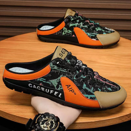 Damen bequeme Slip-On Sneakers mit rutschfester Sohle und atmungsaktivem Obermaterial R&B