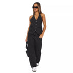 Damen Elegantes und lässiges Zweiteiler-Anzug-Set R&B