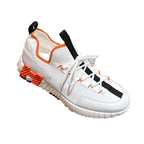 Damen Sportliche Sneakers mit elastischer Strickoberfläche und rutschfester Sohle R&B