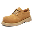 Damen Modische Schnürschuhe aus weichem Wildleder mit stabiler Sohle R&B