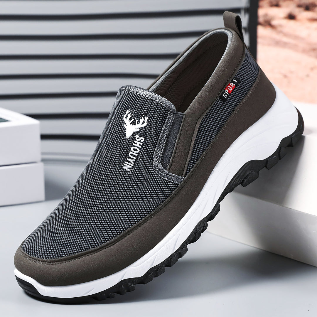 Damen Komfortable und atmungsaktive Slip-On Sneakers mit rutschfester Sohle R&B
