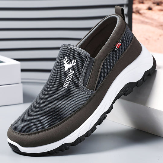Damen Komfortable und atmungsaktive Slip-On Sneakers mit rutschfester Sohle R&B
