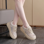 Damen Sneaker mit rutschfester Plateau-Sohle und atmungsaktivem Obermaterial R&B