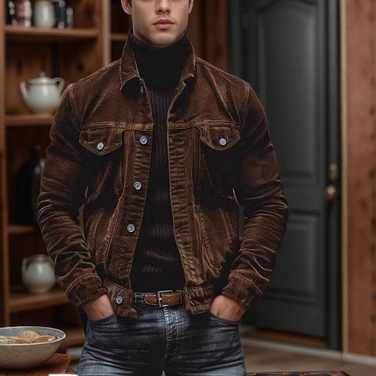 Herren Cordjacke R&B