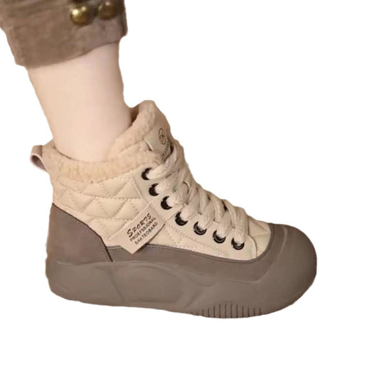 Damen Hochwertige Winterschuhe mit kuscheligem Innenfutter und rutschfester Sohle R&B