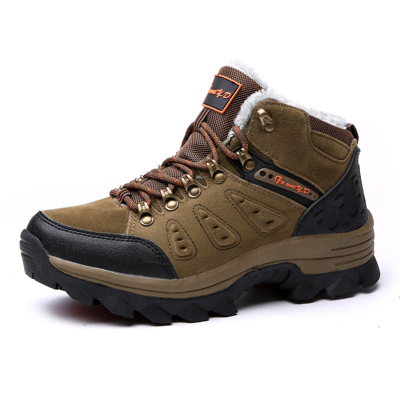 Damen wasserdichte Winterstiefel mit isolierendem Warmfutter und rutschfester Sohle R&B