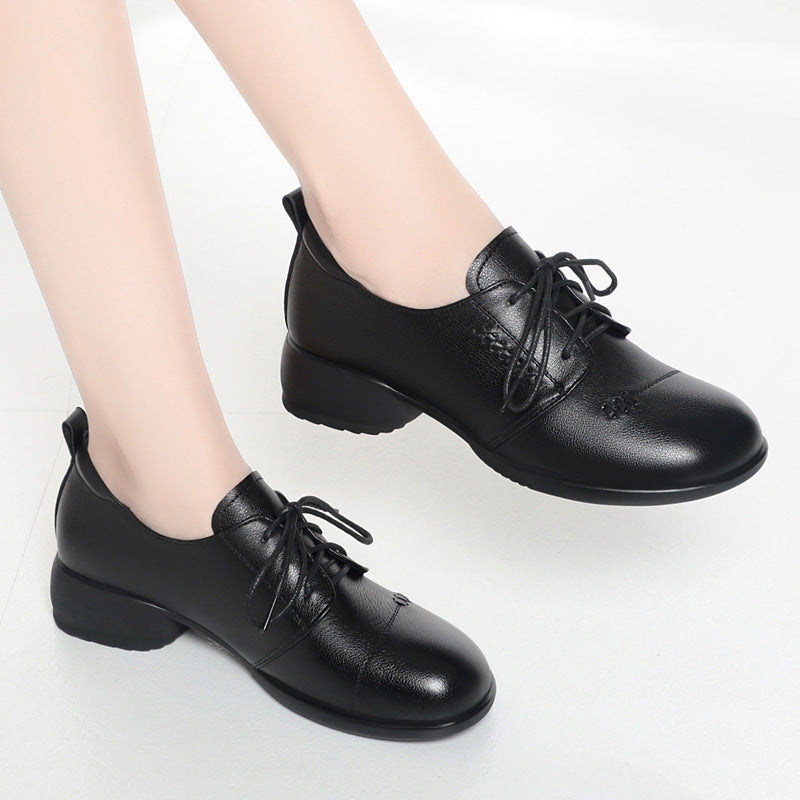 Damen Klassische Ballerinas mit elegantem Riemen und flexiblem Fußbett R&B