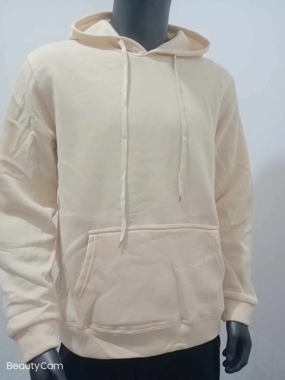 Herren Kapuzenpullover mit modischem Schnitt und lässigem Innenfutter R&B