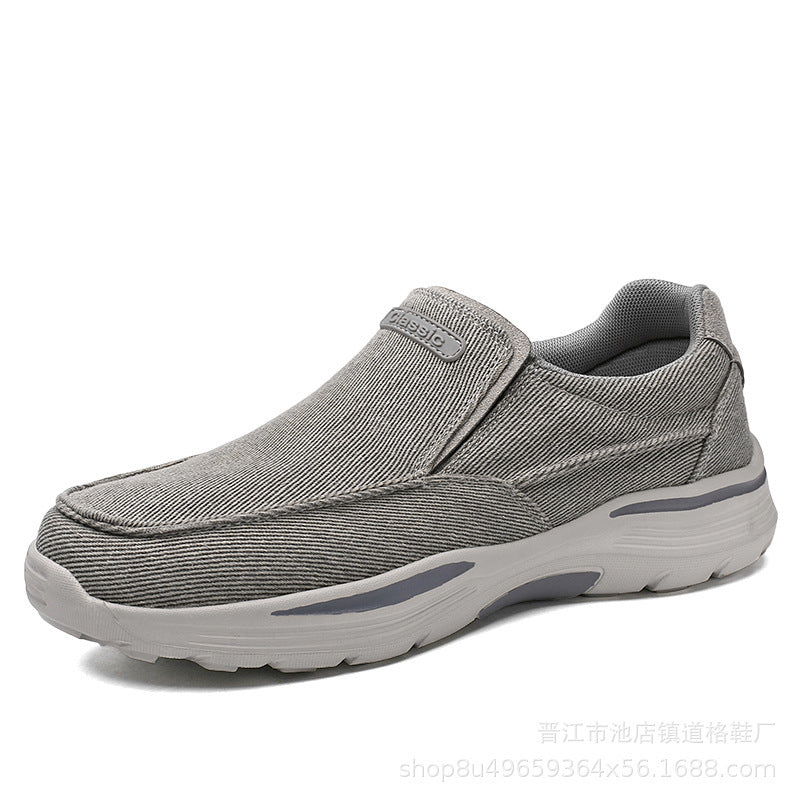 Damen Bequeme Slip-On Sneakers mit elastischem Obermaterial und rutschfester Sohle R&B