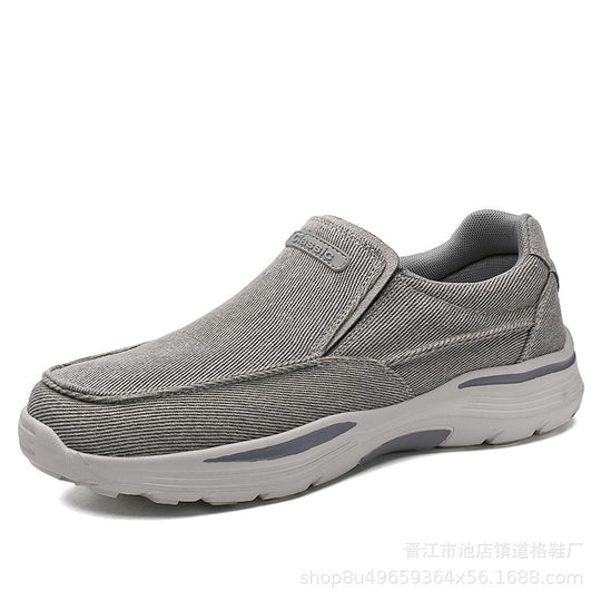 Damen Bequeme Slip-On Sneakers mit elastischem Obermaterial und rutschfester Sohle R&B