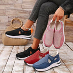 Damen Atmungsaktive Freizeitsneakers mit elastischem Riemendesign R&B