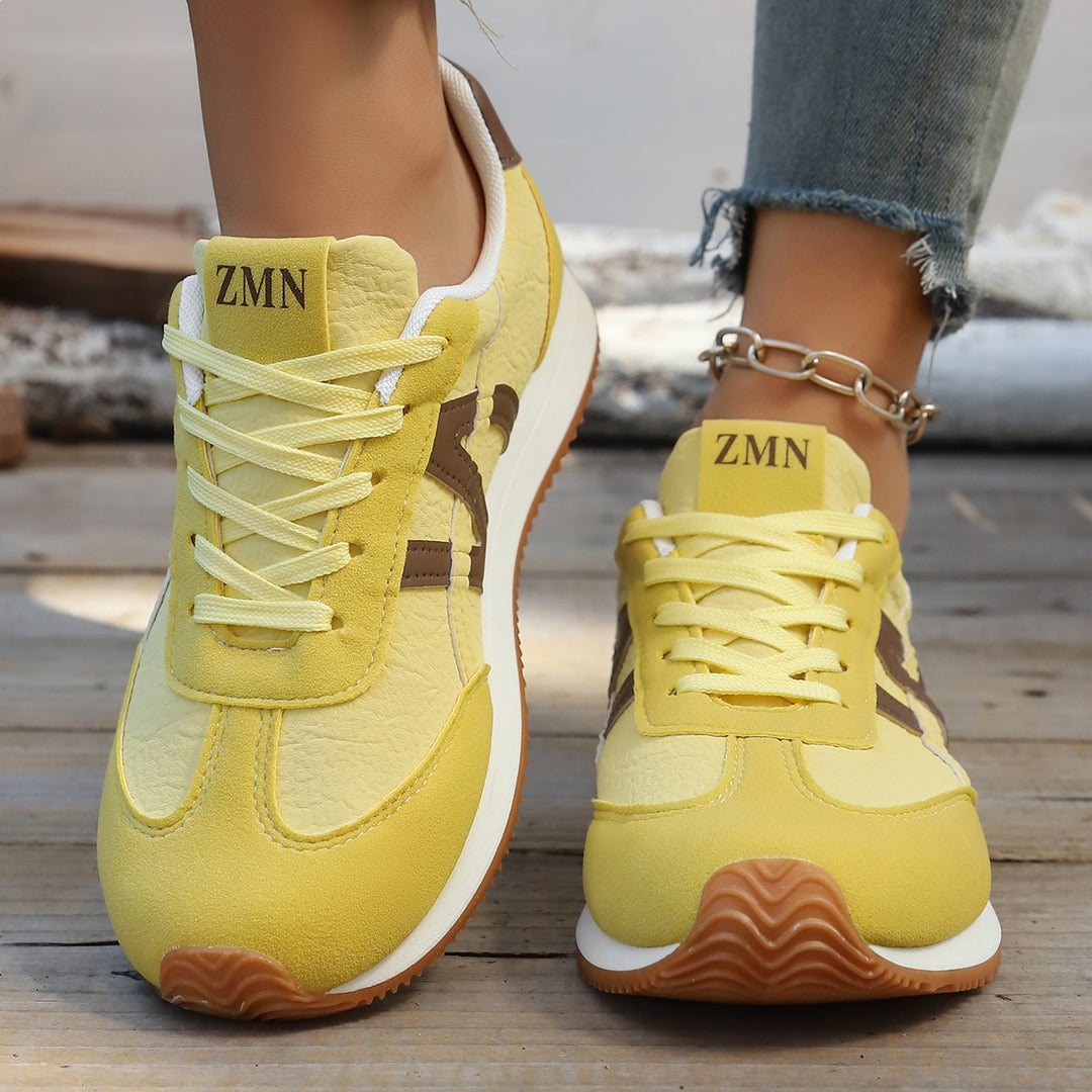 Damen Sportliche Sneakers mit Komfort-Sohle R&B