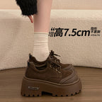 Damen Chunky Schnürschuhe mit robustem Plateau von R&B