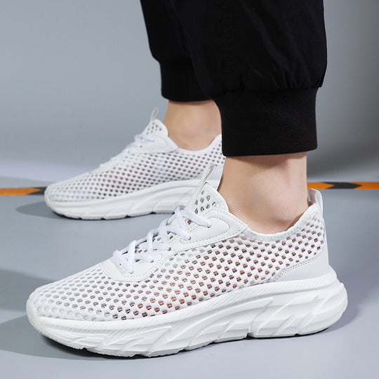 Unisex nan atmungsaktiver Sportschuh mit luftigem Netzgewebe und stoßdämpfender Laufsohle R&B