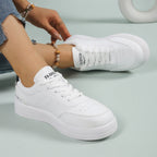 Damen modische Sneakers mit atmungsaktiver Oberfläche und bequemer Laufsohle R&B