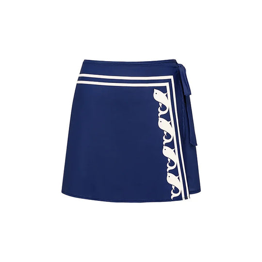 Damen Einteiler Badeanzug mit raffiniertem Cut-Out und dekorativen Schleifen R&B
