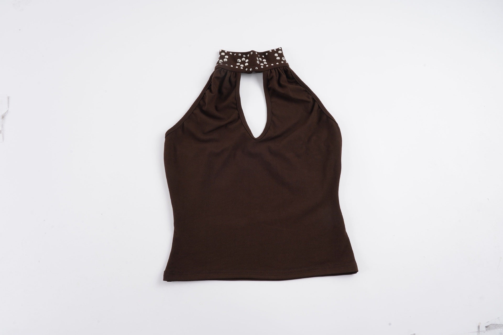 Damen Elegantes Haltertop mit funkelnden Akzenten R&B